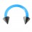 Ohr- / Tragus-Piercing Flexibel Hellblau Zwei Sptizen Stahl 316L