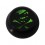 Acrylic UV Black Ball for Tongue/Navel Piercing with Pirate Logo