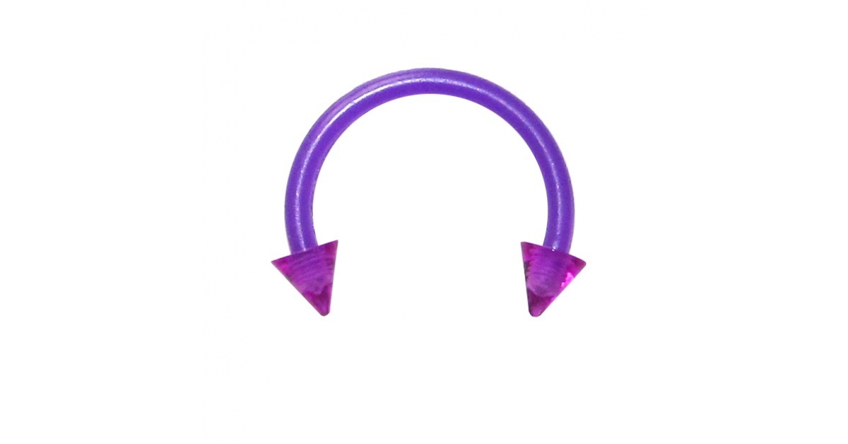 Purple septum sale ring