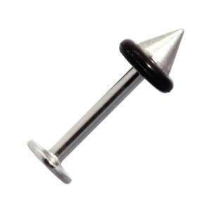 Lippen- / Tragus-Piercing Chirurgenstahl 316L Spitze und O-Ringe