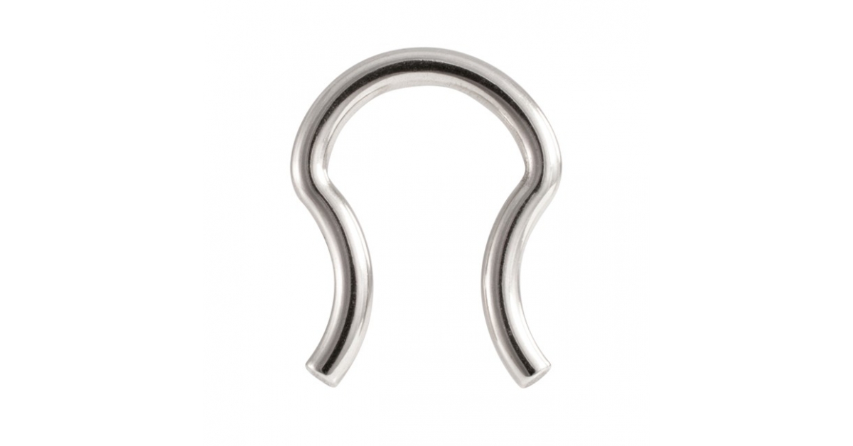 Faux Piercing Septum Acier Chirurgical 316L – Lot De 3 Anneaux Clip-on Sans Perçage – Pour Nez Et Lèvre, Style Hoop Argenté