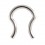 Retainer Halter Chirurgenstahl 316L Basic für Piercing Septum