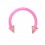 Tragus- / Septum-Piercing Bioplast Rosa Spitzen