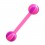 Pink/Purple Basket Ball 2 Bioflex Tongue Ring