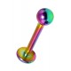 Lippen- / Labret-Piercing Eloxiert Mehrfarbig Kugel
