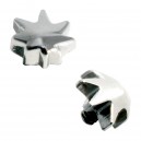 Microdermal-Piercing / Dermal Anchor Chirurgenstahl 316L Hanfblatt Relief