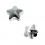 Piercing Microdermal / Dermal Anchor Chirurgenstahl 316L Stern Relief