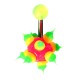 Nombril Silicone Biocompatible Piques Chantilly Rose / Jaune / Vert