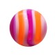 Purple/Orange Bonbon Acrylic UV Piercing Only Ball