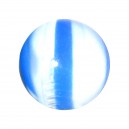 Boule Acrylique Arlequin Bleu