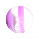 Boule Acrylique Arlequin Violet