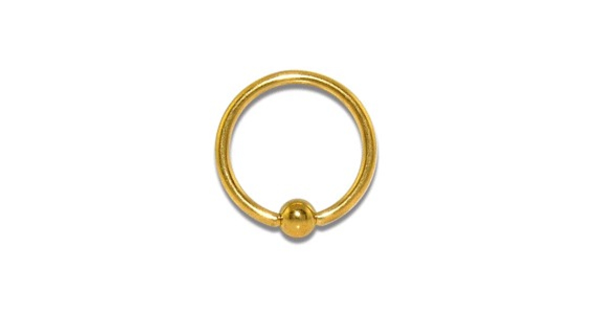 Retainer Pour Piercing Septum En Acier Chirurgical Anodisé - Neuf Avec étiquettes