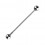 PPiercing Industrial Barbell 14G Acero 316L Dos Bolas
