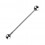 Piercing Industrial Barbell 1.2 mm / 16G Stahl 316L Zwei Kugeln