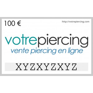 Carte-Cadeau Virtuelle à Télécharger Classique 100 EUR