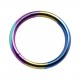 Piercing Segment Ring Titan Grad 23 Eloxiert Mehrfarbig Nicht Gemischten [SELTEN]