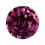 Boule Piercing Seule Langue / Nombril Multi-Cristal Violet