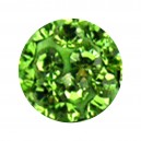 Einzelne Piercing-Kugel Epoxy Multi-Kristall Gr&uuml;n