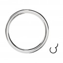 Nasen- / Lippenpiercing Clicker-Ring Stahl 316L Metallisiert Scharnier