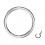 Nasen- / Lippenpiercing Clicker-Ring Stahl 316L Metallisiert Scharnier