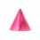 Nur Piercing Spitze Acryl Risse Schwarz / Rosa