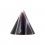 Nur Piercing Spitze Acryl Risse Weiß / Schwarz