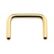Septum-Piercing Retainer Aufrecht Eloxiert Golden