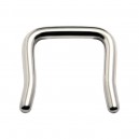 Septum-Piercing Retainer Stahl 316L Gebogen