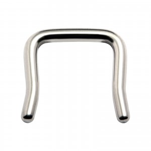 Septum-Piercing-Retainer Stahl 316L Gebogen