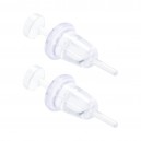 Ohrring-Retainer PTFE Unsichtbar Diskret Transparent