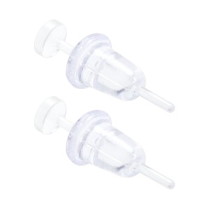 Ohrring-Retainer PTFE Unsichtbar Diskret Transparent