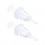 Ohrring Retainer Halter PTFE Unsichtbar Diskreter Transparent