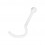 Retainer Nasenpiercing Halter Screw Bioflex Transparent Kugel