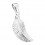 Feather 925 Sterling Silver Pendent