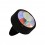 Cabeza Piercing Push-Fit Sólo Bioflex Negro Strass Multicolor