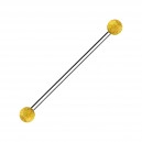 Industrial-Piercing Stahl 316L Kugeln Jackfruchtholz