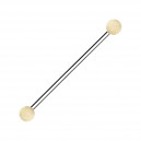 Industrial-Piercing Stahl 316L Kugeln Krokodilholz