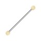 Industrial-Piercing Stahl 316L Kugeln Krokodilholz