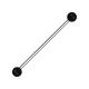 Industrial-Piercing Stahl 316L Kugeln Holz Areng