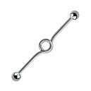 Industrial-Piercing Schleife Chirurgenstahl Kugeln