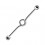 Industrial-Piercing Schleife Chirurgenstahl Kugeln