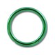 Conch- / Labret-Piercing Ring Titan Grad 23 Eloxiert Gr&uuml;n