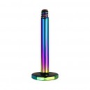 Rainbow Anodized Stud Barbell Bar