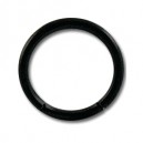 Grade 23 Titanium Blackline Labret / Segment Ring w/ Black Anodization