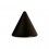 Black Anodized 316L Steel Black-Line Piercing Loose Spike