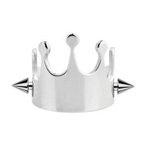 Helix-Piercing-Schmuck Krone Metallisiert Zwei Spitzen