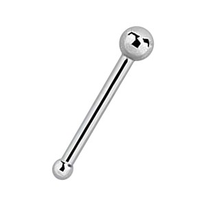Gerader Nasenpiercing-Pin Chirurgenstahl 316L Kugel