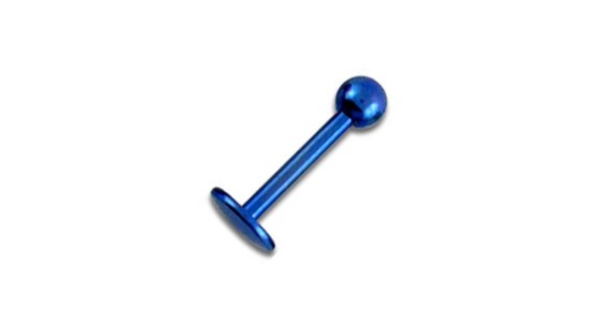 Piercing Titane G23 16g 10mm - Hypoallergénique Pour Tragus, Helix, Nez, Lèvres - Argent/Or