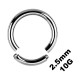 2.5mm/10G Big Size Segment/Genital Piercing Ring