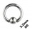 Dickes Genitalpiercing / CBR / BCR-Ring 3.2 mm / 8 G